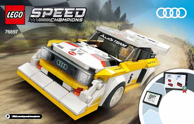 LEGO® 76897 Speed Champions 1985 Audi Sport quattro S1 - 3