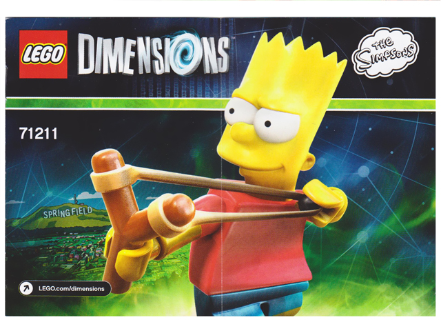 LEGO® 71211 Dimensions Fun Pack The Simpsons Bart and Gravity Sprinter - 2