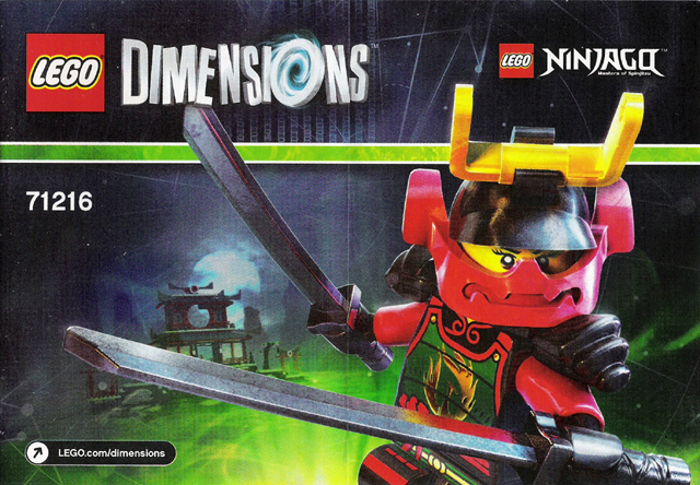 LEGO® 71216 Dimensions Fun Pack - Ninjago®  Nya and Samurai Mech - 2