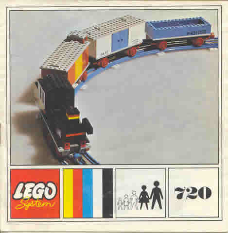 LEGO® 720-2 Train with 12V Electric Motor - Vonat 12 V-os villanymotorral - 2