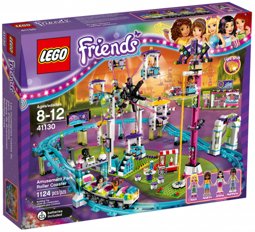 LEGO® 41130 Friends Amusement Park Roller Coaster - Vidámparki hullámvasút