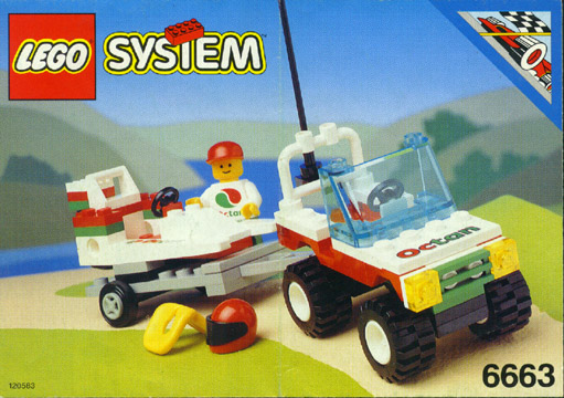 LEGO® 6663 System Wave Rebel - Hullámlovas - 3