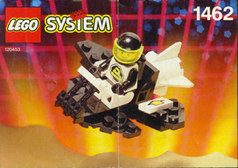 LEGO® 1462 Blacktron 2 Galactic Scout - Felderítő űrjármű - polybag - 2