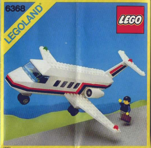 LEGO® 6368 Jet Airliner - Sugárhajtású Utasszállító Repülőgép /dobozzal/ - 2