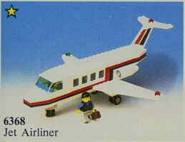 LEGO® 6368 Jet Airliner - Sugárhajtású Utasszállító Repülőgép /dobozzal/ - 3