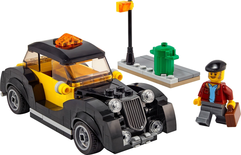 LEGO® 40532 Creator Expert Vintage Taxi – Klasszikus taxi - 2