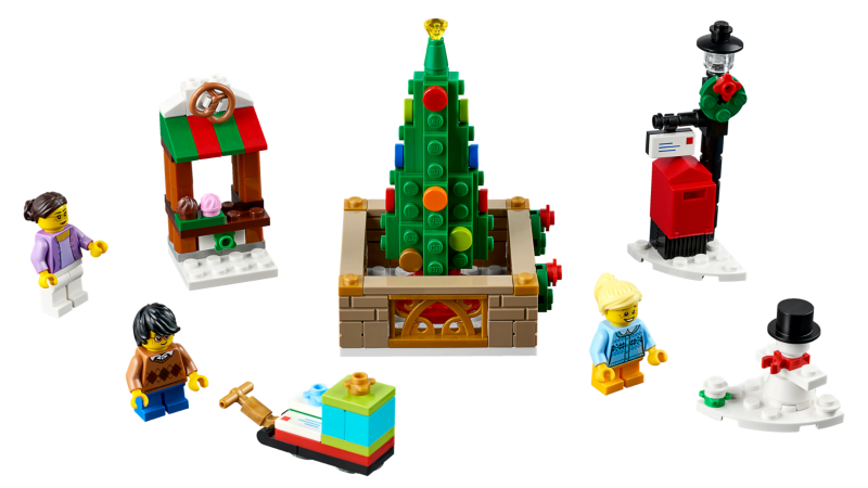 LEGO® 40263 Christmas Town Square – Karácsonyi városi tér - 2