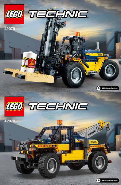 LEGO® 42079 Technic Heavy Duty Forklift - Nagy teherbírású villástargonca - 3