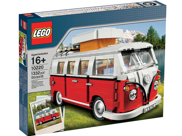 LEGO® 10220 Volkswagen T1 Camper Van - Volkswagen T1 lakóautó - 2