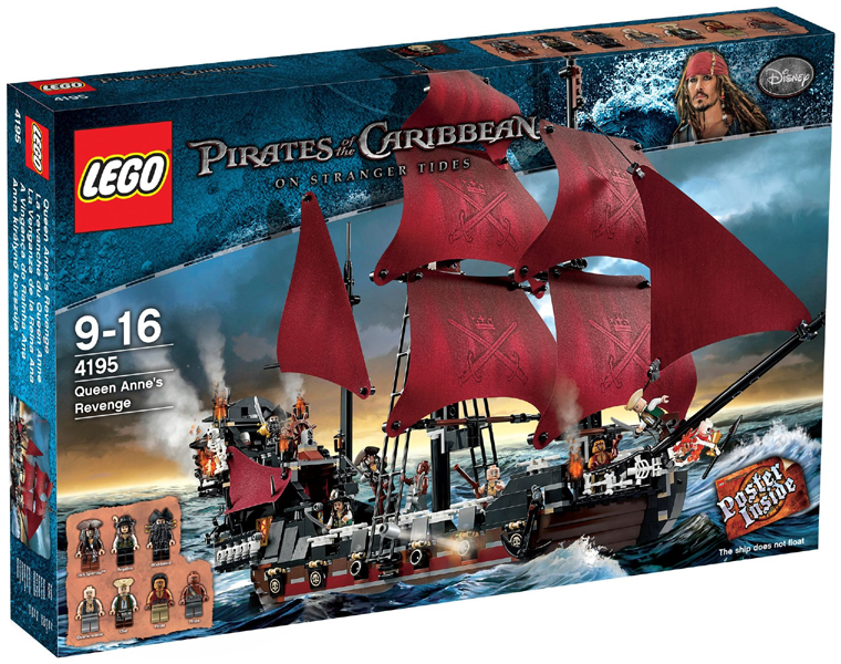 LEGO® 4195 Pirates of the Caribbean Queen Anne's Revenge - Anna királynő bosszúja - 2