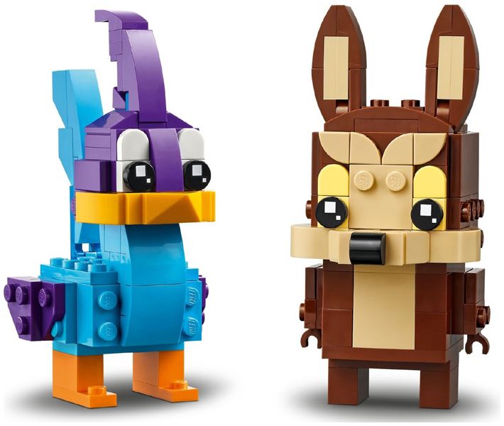 LEGO® 40559 BrickHeadz Road Runner & Wile E. Coyote – Gyalogkakukk és Vili a prérifarkas - 2