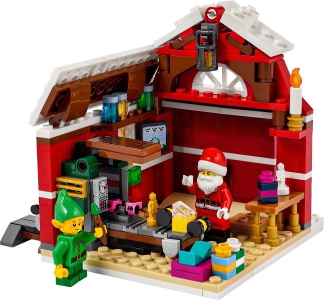 LEGO® 40565 Christmas Santa's Workshop – Mikulás műhelye - 2