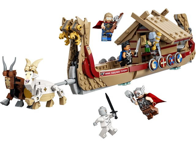 LEGO® 76208 Thor Love and Thunder The Goat Boat – Szerelem és mennydörgés – A Goat csónak - 2