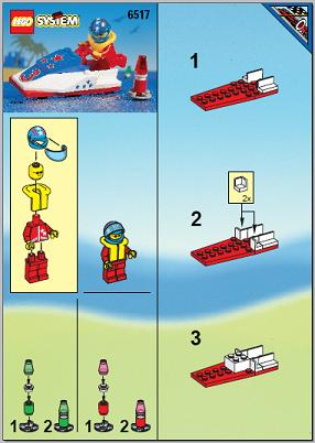 LEGO® 6517 Water Jet – Vízsugár hajtású jetski - 2