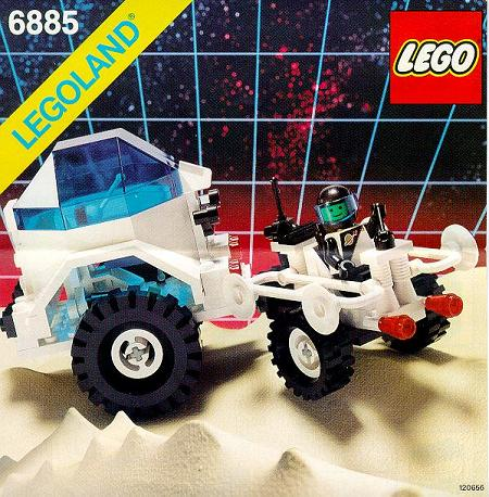 LEGO® 6885 Futuron Saturn Base Main Team / Crater Crawler – Kráterjáró felderítő egység - 3