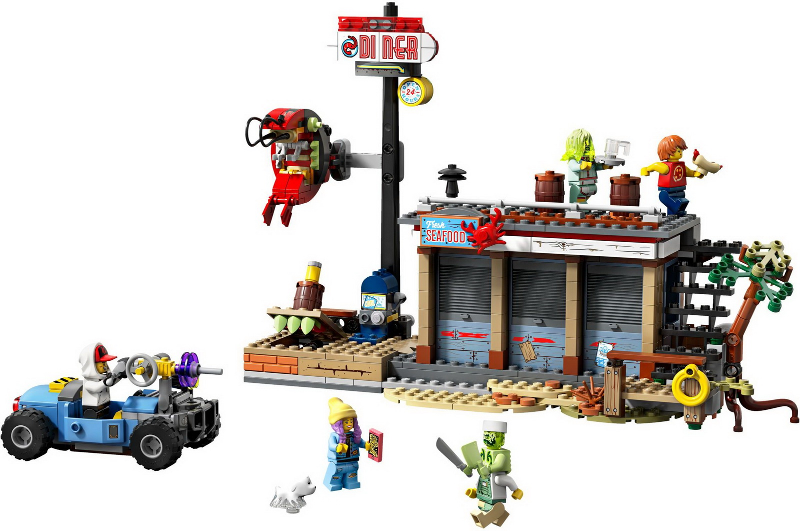LEGO® 70422 Hidden Side Shrimp Shack Attack - Garnélás Bódé Támadás - 2