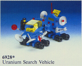 LEGO® 6928 Uranium Search Vehicle - Uránkutató űrjármű - 2