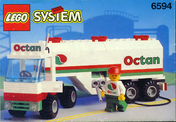LEGO® 6594 Gas Transit – Octan tartálykocsi - 3