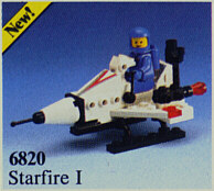 LEGO® 6820 Starfire I – Egyszemélyes űrsikló - 3