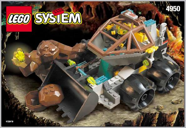 LEGO® 4950 Rock Raiders The Loader-Dozer – Rakodó dózer - 2