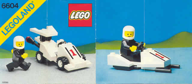 LEGO® 6604 Racing Formula-I Racer – Formula 1 versenyautó - 3