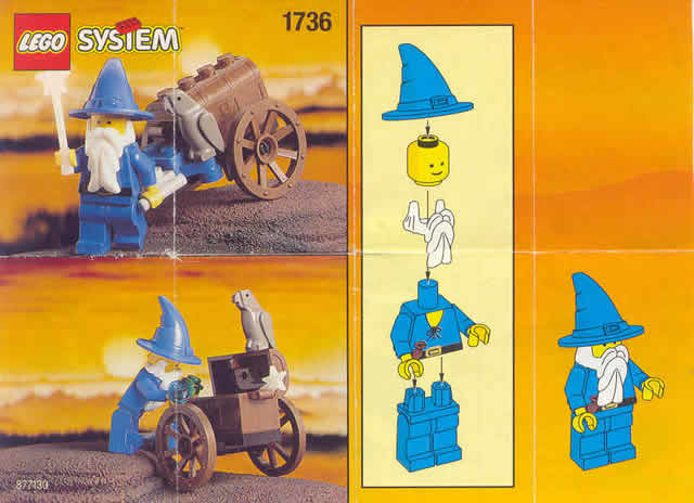  LEGO® 1736 Dragon Knights Wizard's Cart - Varázsló utazókocsija - 3
