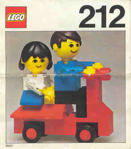 LEGO® 212-2 Scooter - Robogó - 3