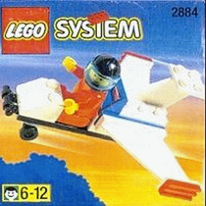 LEGO® 2884 Flight  Microlight - Ultrakönnyű repülő - 3