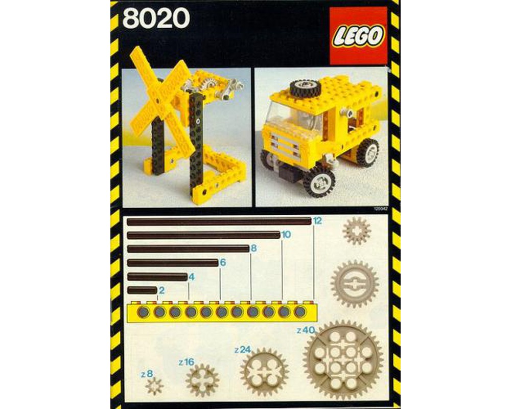 LEGO 8020 Technic Value Pack - TVA-PACK NU 98