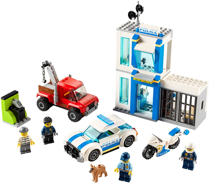 LEGO® 60270 City Police Brick Box – Rendőrségi építőkocka doboz - 2