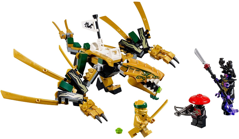 LEGO® 70666 NINJAGO Legacy The Golden Dragon – Az aranysárkány - 2