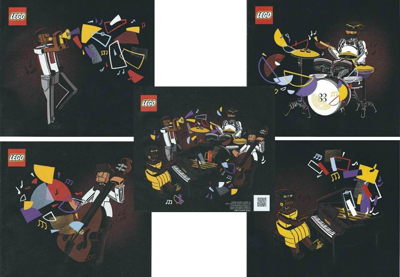 LEGO® 21334 Ideas  Jazz Quartet - Jazz kvartett - 2