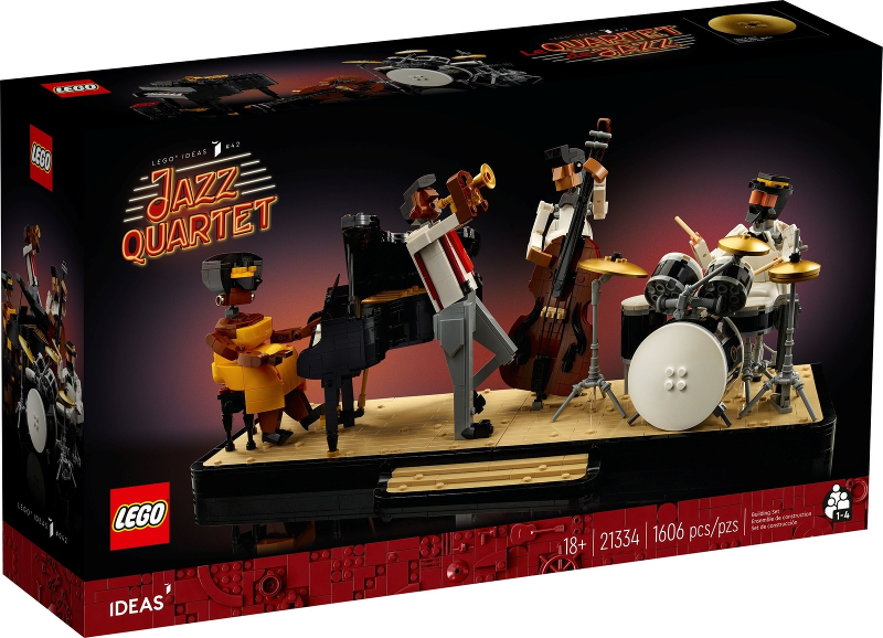 LEGO® 21334 Ideas  Jazz Quartet - Jazz kvartett - 3