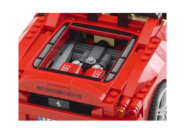 LEGO 8671   Ferrari 430 Spider 1:17 - 3