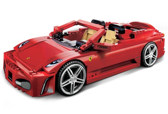 LEGO 8671   Ferrari 430 Spider 1:17 - 2