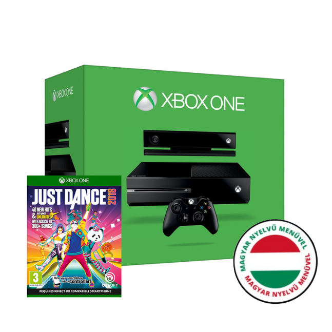 Xbox One 500GB Játékkonzol (Microsoft) + Kinect + ajándék Just Dance 2018  1 év garanciával | Gamer Ősz Akció - 9