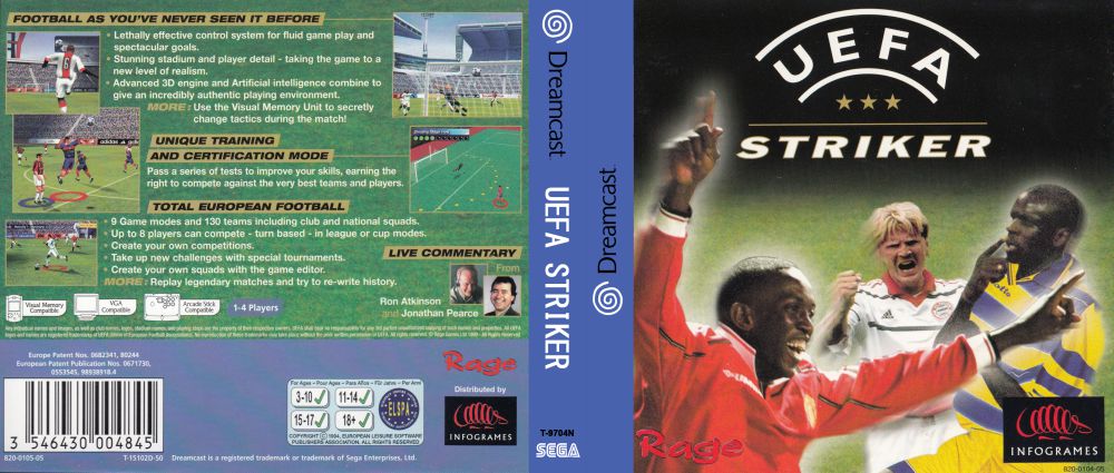 UEFA Striker - Sega Dreamcast - 2