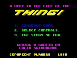 Thing Amstrad - 2