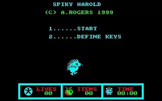 Spiky Harold Amstrad  - 2