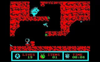 Spiky Harold Amstrad  - 4