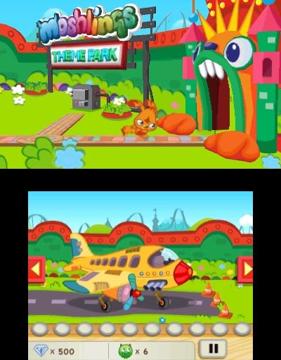 Moshi Monsters Moshlings Theme Park /kártya/ Nintendo DS   - 4