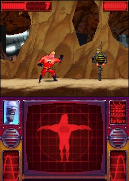 The Incredibles Rise of the Underminer /kártya/  Nintendo DS  - 3