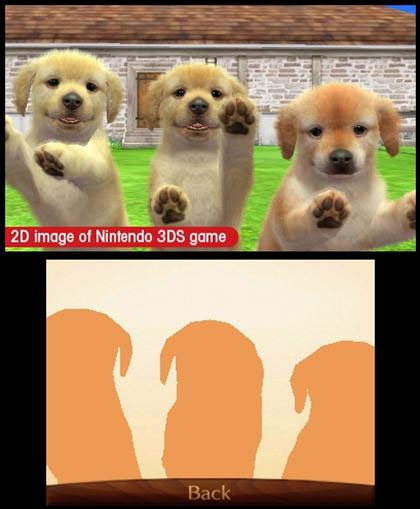 Nintendogs and Cats Golden Retriever - Nintendo 3DS - 2