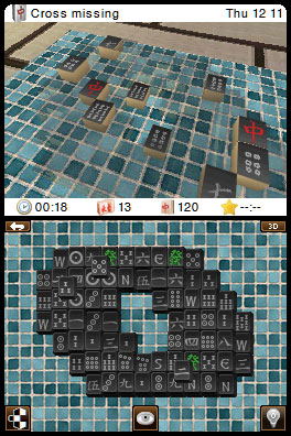 Solitaire, Mahjong & Tangram: 3-in-1 - Nintendo DS - 2
