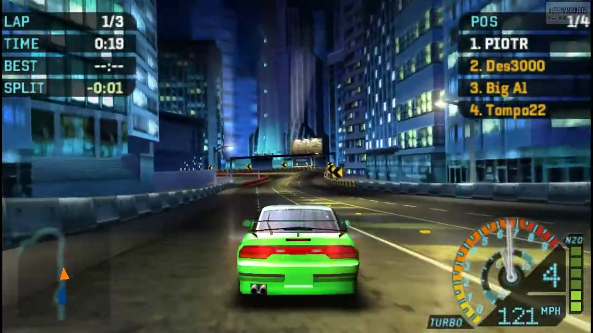 Need for Speed Underground Rivals - PSP | borító nélkül - 2