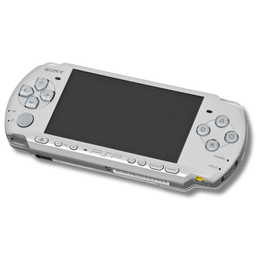 Sony PSP 2004 Silver töltővel és védőtokkal  - 2