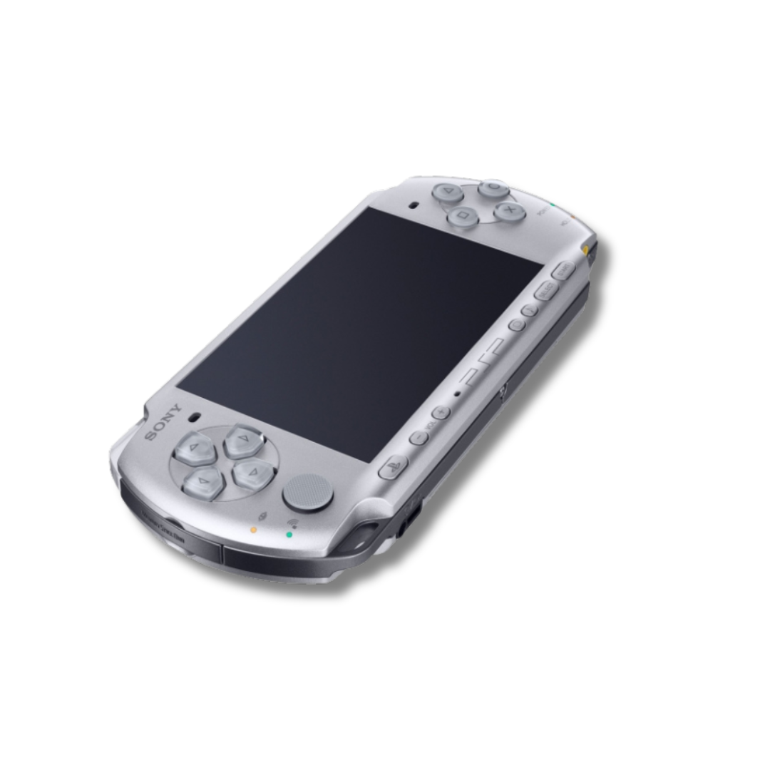 Sony PSP 2004 Silver töltővel és védőtokkal  - 3