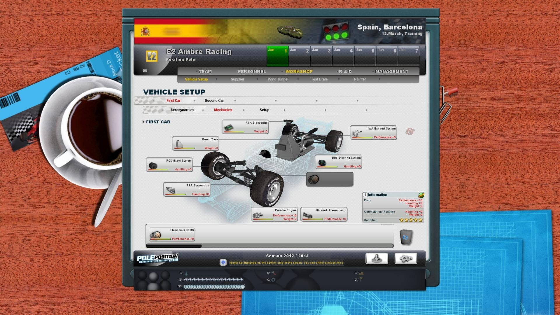 Pole Position Management Simulation 2012 - PC - 3