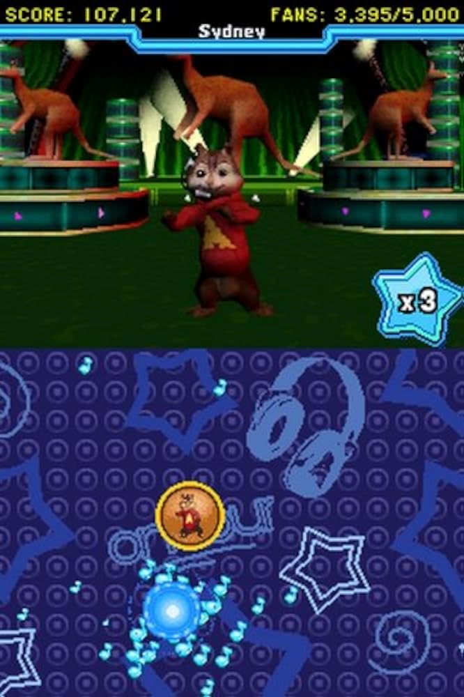 Alvin and the Chipmunks /Alvin és a mókusok/ - Nintendo DS /kártya/ - 2