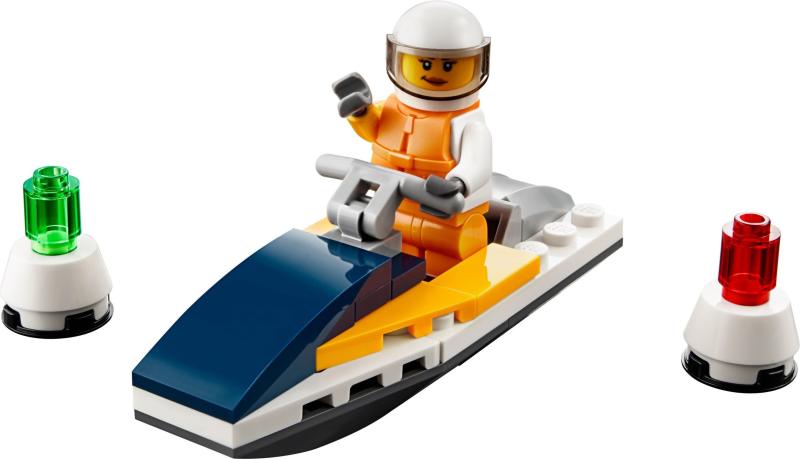 LEGO® 30363 City - Jet-Ski - Race Boat - Polybag - 2